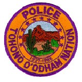 Tohono O'odham Tribal Police Dept